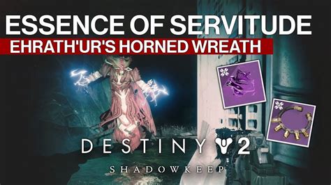 essence of vanity destiny 2|destiny 2 ehrath'ur's horned wreath.